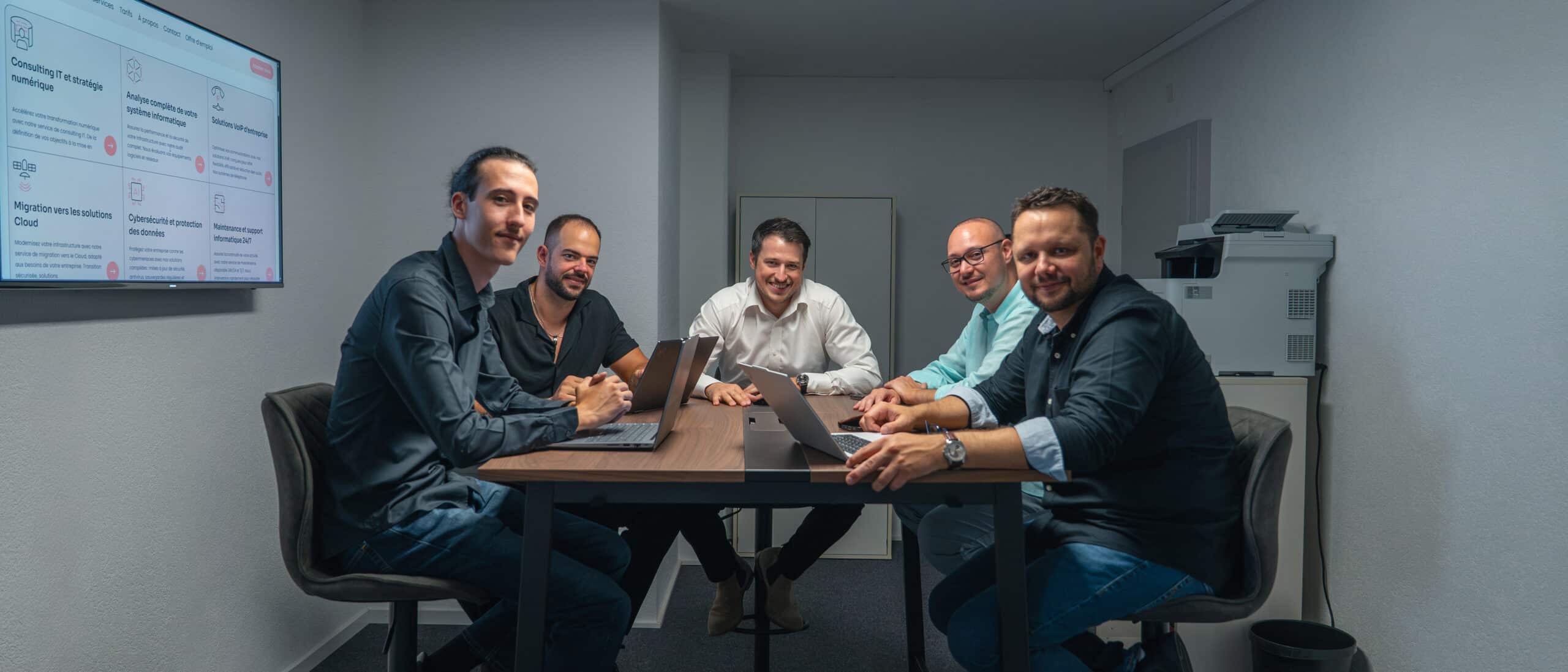 Une réunion chez Trustinfo SA