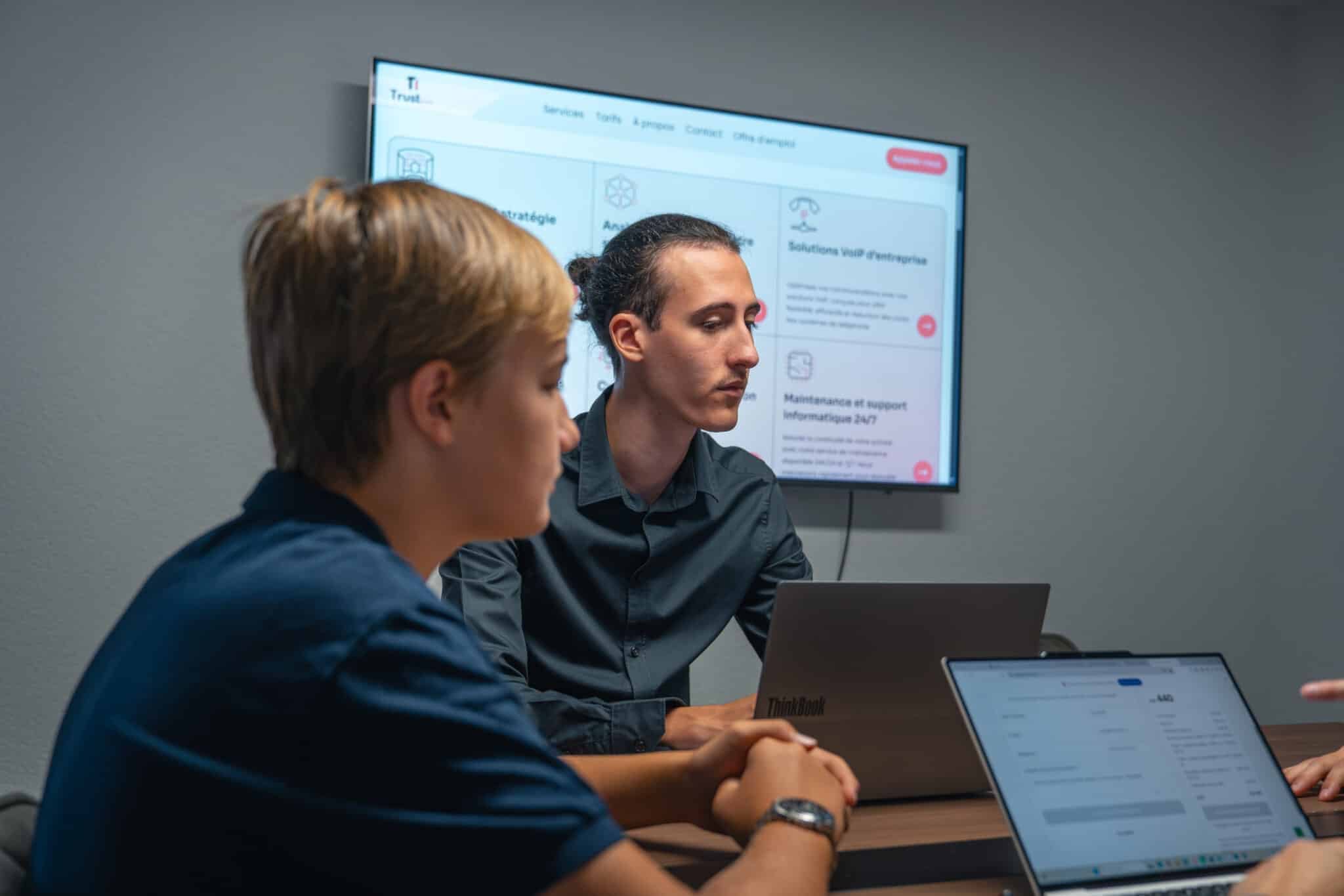 Trustinfo - Réunion Powerpoint